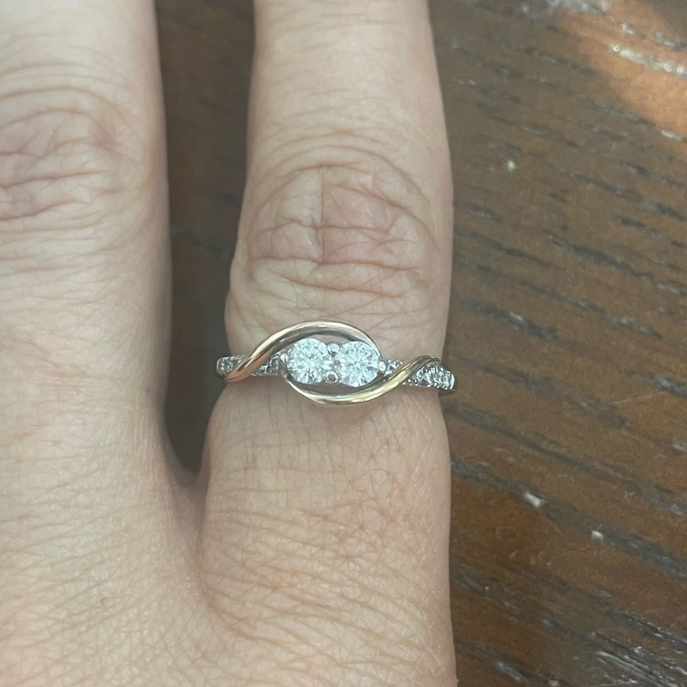 Zales Ever Us collection ring. 1/2 ct tw.